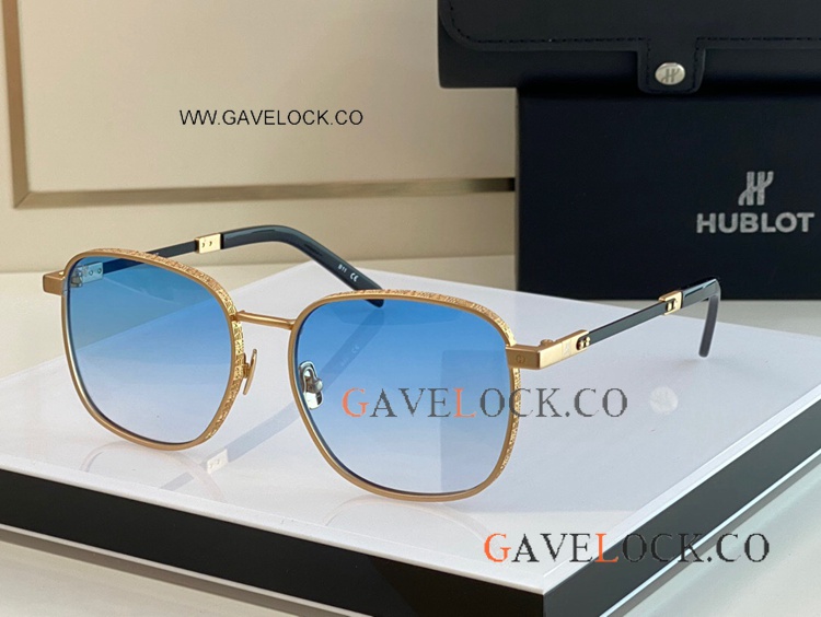 Clone Hublot Fashion Trend Engraving Frames Men Sunglasses